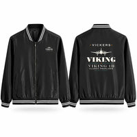 Thumbnail for Vickers Viking 1B Stylish Jackets - Baseball Collar - Heritage - Black