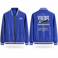 Thumbnail for Vickers Viking 1B Stylish Jackets - Baseball Collar - Original - Royal Blue