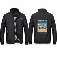 Thumbnail for Vickers Viking 1B Stylish Jackets - Stand Collar - Poster - Black