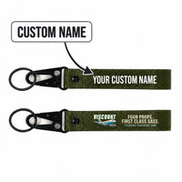 Thumbnail for Vickers Viscount 800 Hawk-Shaped Key Chains - Dark Green - Cartoon - Personalized