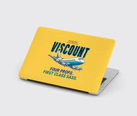 Thumbnail for Vickers Viscount 800 - Cartoon - MacBook Case - Yellow