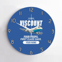 Thumbnail for Vickers Viscount 800 - Cartoon + Name - No Frame - Blue