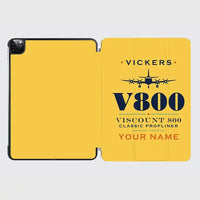 Thumbnail for Vickers Viscount 800 - Heritage + Name - iPad Case - Yellow