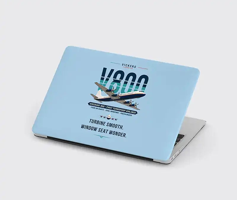 Vickers Viscount 800 - Original - MacBook Case - Light Blue