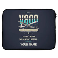 Thumbnail for Vickers Viscount 800 - Original + Name - Laptop Sleeve