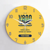 Thumbnail for Vickers Viscount 800 - Original + Name - No Frame - Yellow