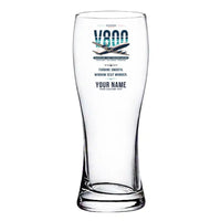 Thumbnail for Vickers Viscount 800 - Original + Name - Pilsner Beer Glass