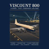 Thumbnail for Vickers Viscount 800 - Poster - Card