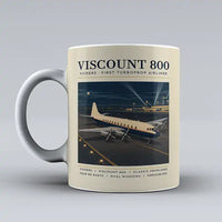 Thumbnail for Vickers Viscount 800 - Poster - Mug - Beige