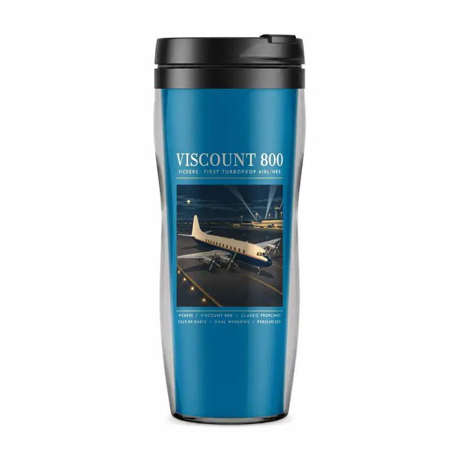 Vickers Viscount 800 - Poster - Plastic (No Holder) - Light Blue
