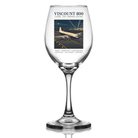 Thumbnail for Vickers Viscount 800 - Poster - Wine Glass