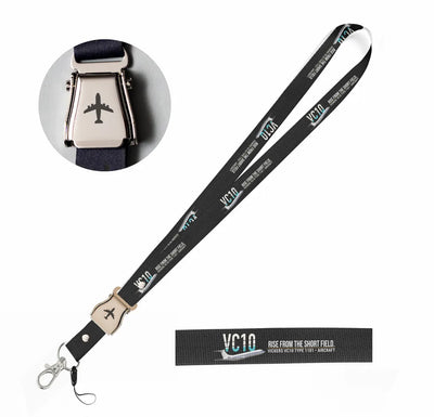 Vickers VC10 Type 1101 seat belt lanyard - black