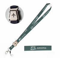 Thumbnail for Vickers VC10 Type 1101 seat belt lanyard - dark green