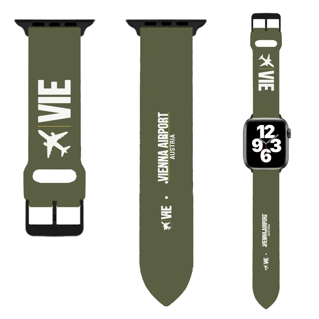 WBV6 | Vienna Airport VIE | Green Army (Metal Buckle)