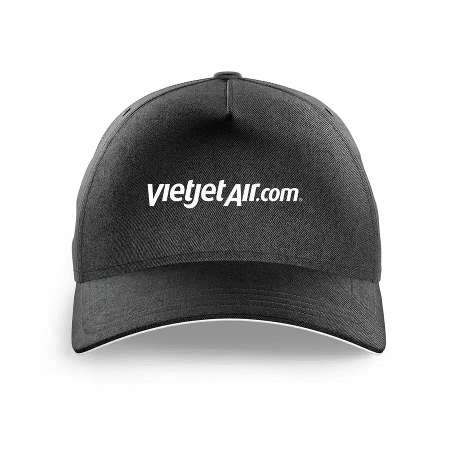 VietJet Air printed hat - black