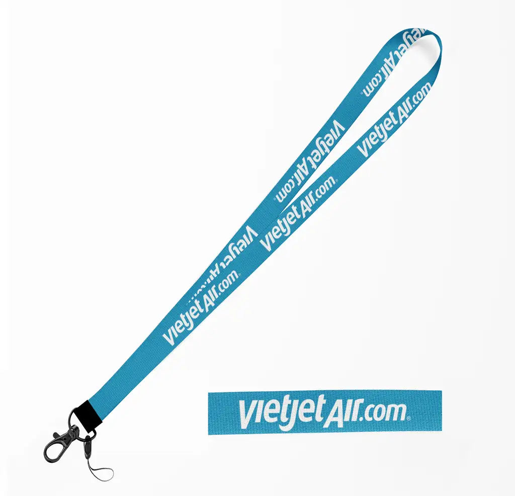 VietJet Air lanyard - light blue