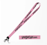 Thumbnail for VietJet Air lanyard - pink
