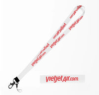 Thumbnail for VietJet Air lanyard - white