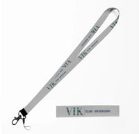 Thumbnail for Vik City Series lanyard - light gray