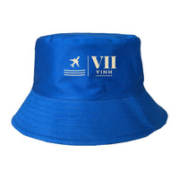 Thumbnail for Vinh International Airport (VII) summer hat - blue