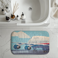 Thumbnail for Vintage Boeing 747 Designed Bath Mats