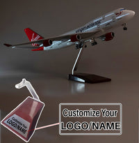 Thumbnail for Virgin Atlantic Boeing 747 Airplane Model (1/160 Scale - 47CM)