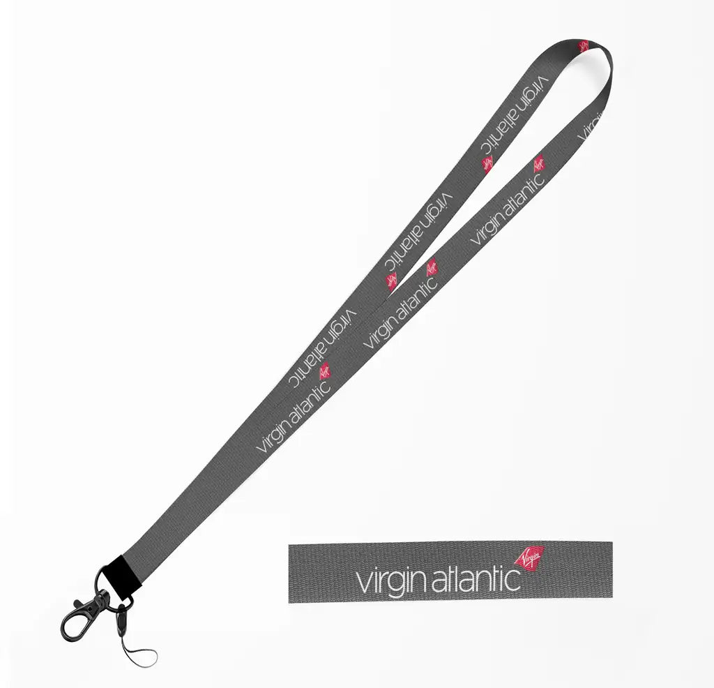 Virgin Atlantic Airlines lanyard - gray