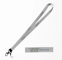 Thumbnail for Virginia Beach City Series lanyard - light gray