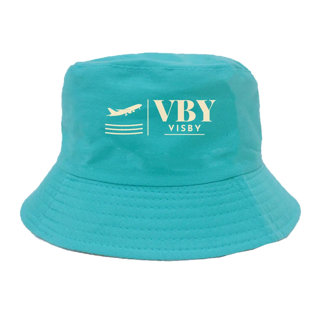 Visby Airport (VBY) summer hat - green