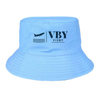 Thumbnail for Visby Airport (VBY) summer hat - light blue