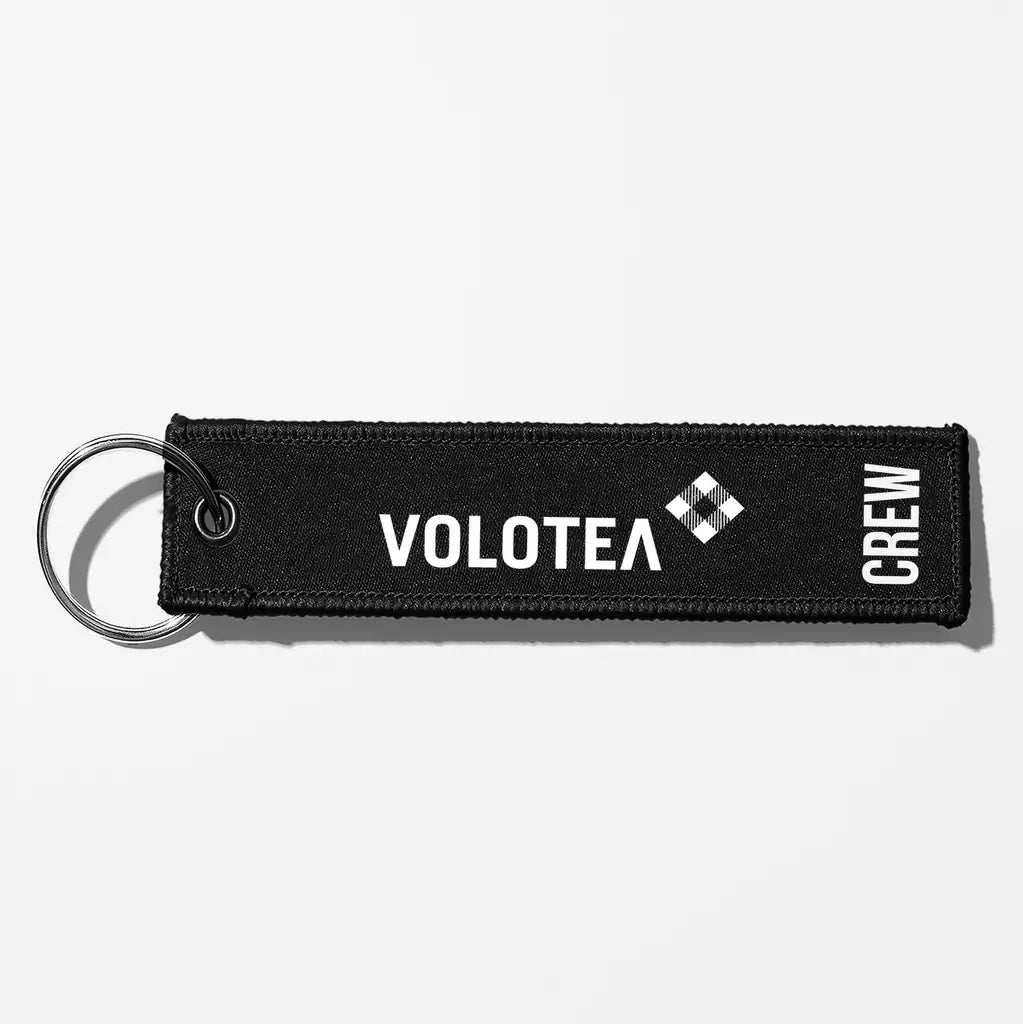 Volotea Airlines Crew & Staff Tag Key Chains - Black - Crew