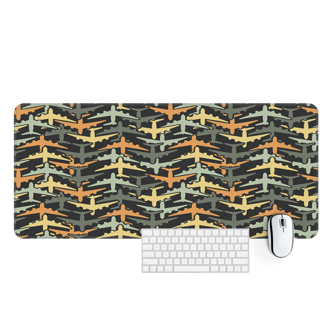 Volume 2 Super Colourful Airplanes Designed Desk Mats