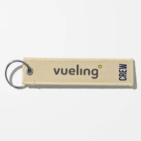 Thumbnail for Vueling Airlines Crew & Staff Tag Key Chains - Beige - Crew