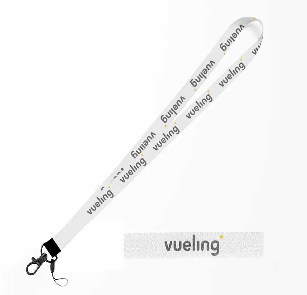 Vueling Airlines lanyard - white