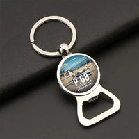 Thumbnail for Vulcanair P.68 - 3D + Name - Bottle Opener Key Chain - Full Print