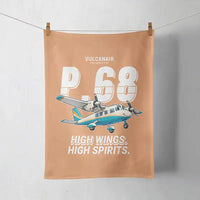 Thumbnail for Vulcanair P.68 - Cartoon - Towel - Orange