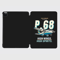 Thumbnail for Vulcanair P.68 - Cartoon - iPad Case - Black