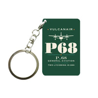 Thumbnail for Vulcanair P.68 - Heritage - Key Chain - Dark Green