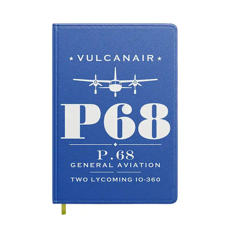 Vulcanair P.68 - Heritage - Notebook - Blue