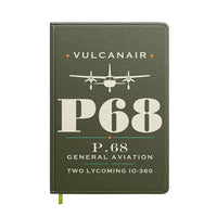 Thumbnail for Vulcanair P.68 - Heritage - Notebook - Green Army