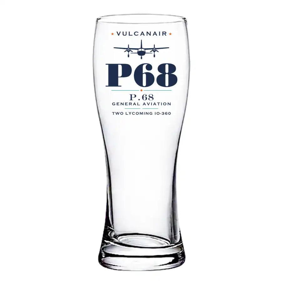 Vulcanair P.68 - Heritage - Pilsner Beer Glass