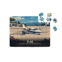 Thumbnail for Vulcanair P.68 - Horizontal + Text - Canvas Puzzle