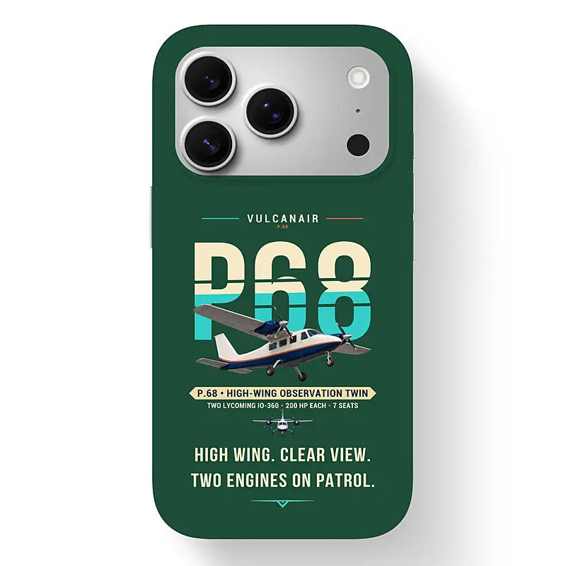 Vulcanair P.68 - Original - MagSafe iPhone 17 Pro - Dark Green
