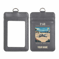 Thumbnail for Vulcanair P.68 - Poster - ID Card Holder - Gray + Name