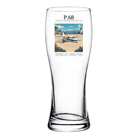 Thumbnail for Vulcanair P.68 - Poster - Pilsner Beer Glass