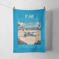 Thumbnail for Vulcanair P.68 - Poster - Towel - Turquoise