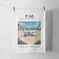 Thumbnail for Vulcanair P.68 - Poster - Towel - White