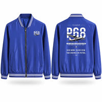 Thumbnail for Vulcanair P.68 Stylish Jackets - Baseball Collar - Original - Royal Blue