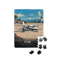 Thumbnail for Vulcanair P.68 - Vertical + Text - Canvas Puzzle