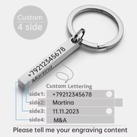 Thumbnail for Your Custom Design & Image & Logo & Text Design  Stainless Steel Personalized Key Chains